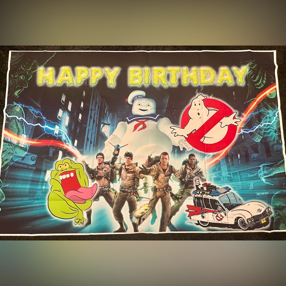 Ghostbusters Themed Birthday Banner